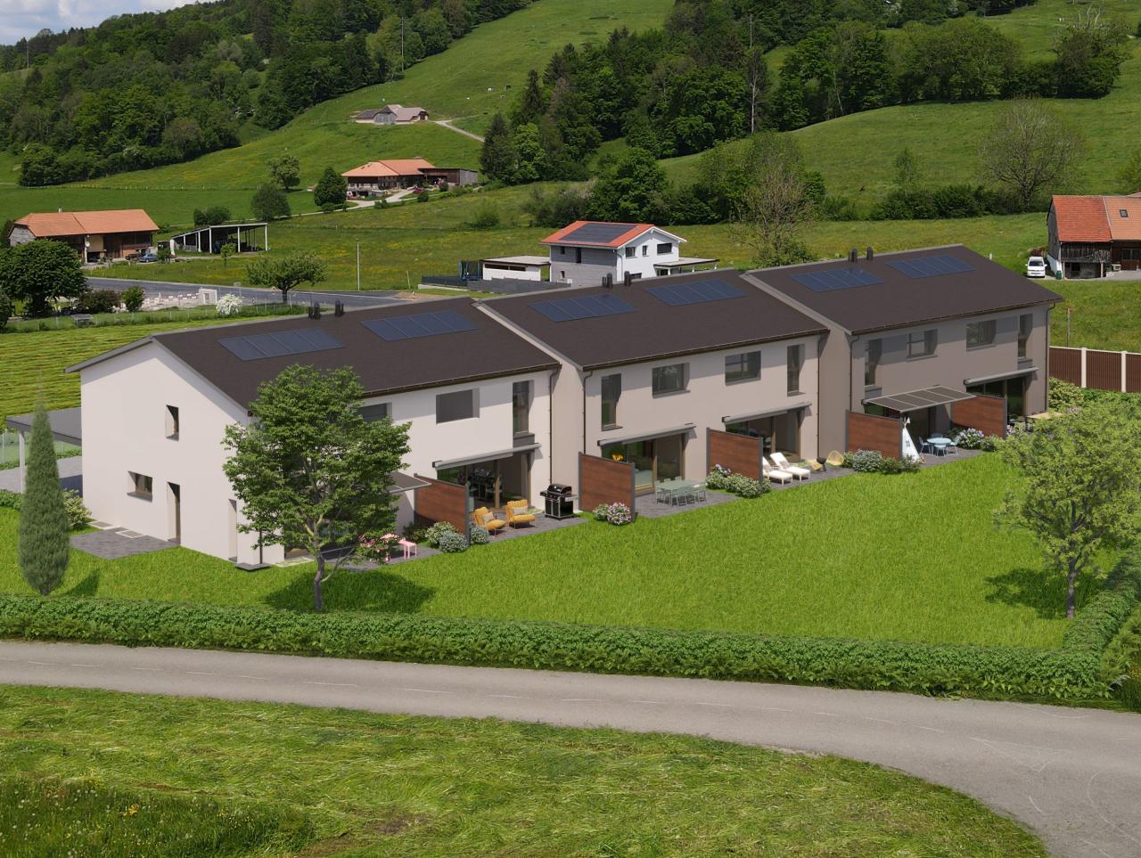 VILLARVOLARD - 6 Villas 5.5p - 4 VENDUES